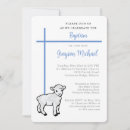 Search for lamb christening invitations Catholic