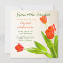 Search for creative bridal shower invitations Coral