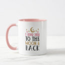Search for love you to the moon mugs Star