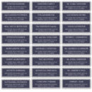 Search for guests return address labels Minimalist