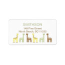 Search for brown animal return address labels Baby