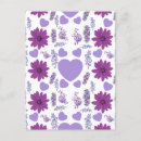 Search for purple postcards Heart