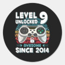 Search for 9 years old stickers Nine