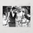 Recherche de black thank you cards Amour et merci