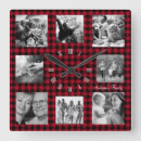 Search for red kitchen clocks Red and black