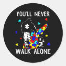 Search for never alone stickers Autism mom