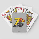 Search for lightning playing cards Red car