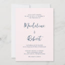 Search for pink and blue wedding invitations Modern