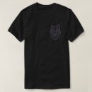 Recherche de loup géométrique tshirts Animal