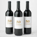 Search for 50 and fabulous wine labels Birthday by year