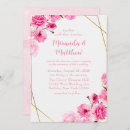 Search for cherry blossom wedding invitations Delicate