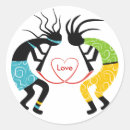 Search for kokopelli stickers Tribal