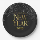 Search for new years eve plates Gold