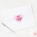 Search for breast cancer heart ribbon stickers Pink
