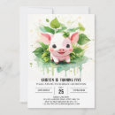 Recherche de porcelet invitations D'anniversaire de porc
