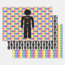 Search for gay men wrapping paper Rainbow