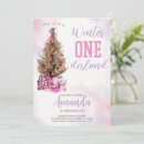 Search for winter onederland girl invitations Our little snowflake
