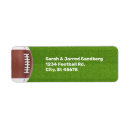 Search for football stickers return address labels Team