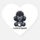 Search for black poodle stickers Dog lover