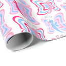 Search for butterflies wrapping paper Illustration