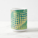 Search for funky abstract mugs Green