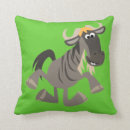 Search for wildebeests Cartoon