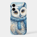Recherche de hibou bleu iphone coques Hiver