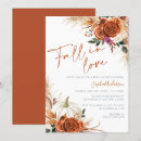 Search for pumpkin bridal shower invitations Fall in love