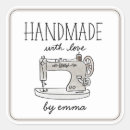 Recherche de machine coudre autocollants Vintage