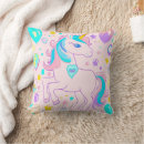 Search for cute unicorn pillows Rainbow