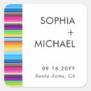 Search for spring square wedding stickers Colourful
