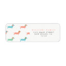 Recherche de dachshund dog return address labels Adresse de l'expéditeur