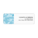 Search for camouflage return address labels Pattern