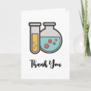 Search for chemistry thank you cards Beaker