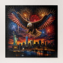 Recherche de aigle chauve américain puzzles Liberté