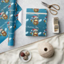 Search for christmas bee wrapping paper Funny