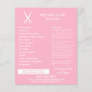 Search for salon flyers Modern
