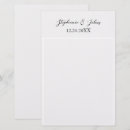 Recherche de elegant stationery paper Pour eux