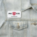Search for college name tags Official phi sig fraternity