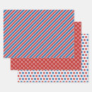 Search for red star wrapping paper Patriotic