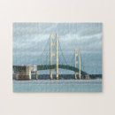 Search for mackinac bridge puzzles Great lakes