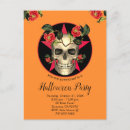 Recherche de avec le crâne halloween invitations Rouge