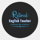 Search for english teacher stickers Saying