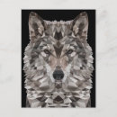 Recherche de portrait de loup cartes postales Chien