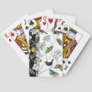 Search for insect design playing cards Botanical