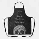 Search for gothic skull aprons Vintage