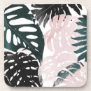 Recherche de tropical coasters Abstrait