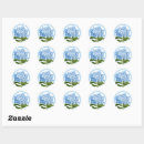 Recherche de cercle bleu autocollants Bleu et blanc