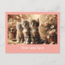 Recherche de chaton adorable cartes postales Chatons