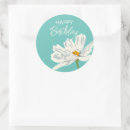 Search for happy birthday flower stickers Modern